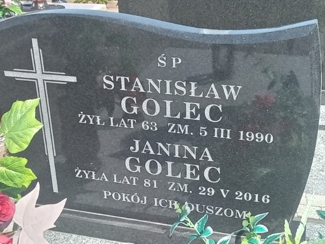 Stanisław Golec 1927 Puławy - Grobonet - Wyszukiwarka osób pochowanych