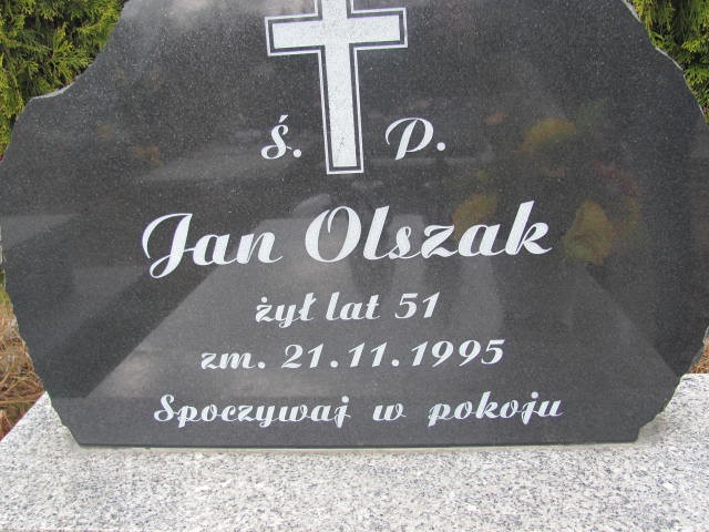 Jan Olszak 1944 Puławy - Grobonet - Wyszukiwarka osób pochowanych