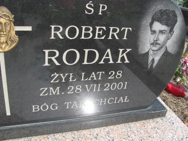 Robert Rodak 1972 Puławy - Grobonet - Wyszukiwarka osób pochowanych