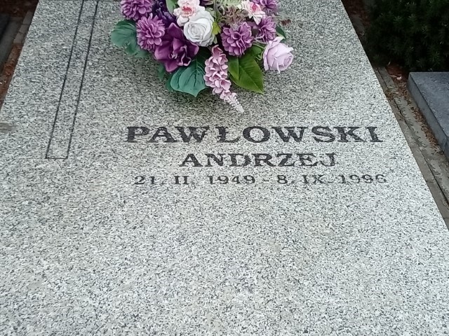 Andrzej Pawłowski 1949 Puławy - Grobonet - Wyszukiwarka osób pochowanych