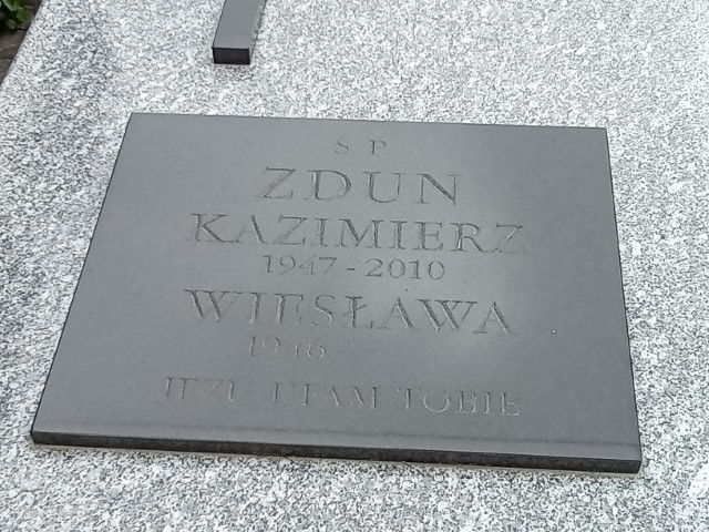 Kazimierz Andrzej Zdun 1947 Puławy - Grobonet - Wyszukiwarka osób pochowanych