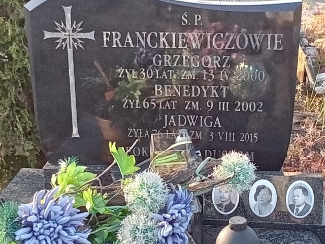 Grób Jadwiga Franckiewicz