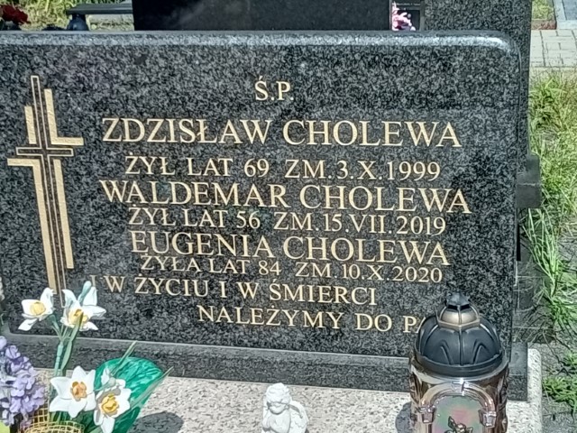 Eugenia Cholewa 1935 Puławy - Grobonet - Wyszukiwarka osób pochowanych