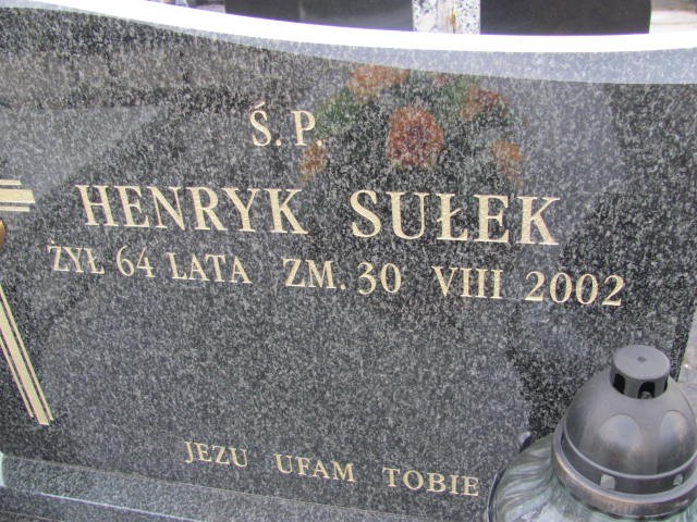 Henryk Sułek 1938 Puławy - Grobonet - Wyszukiwarka osób pochowanych