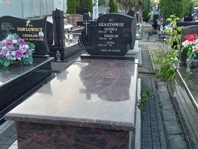 Grób Zdzisław Szast