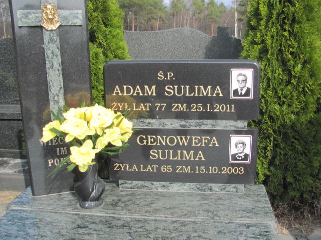 Adam Sulima 1934 Puławy - Grobonet - Wyszukiwarka osób pochowanych