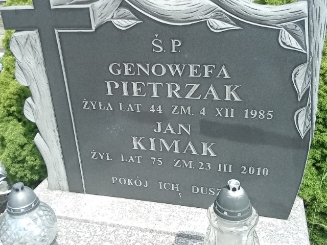 Jan Kimak 1935 Puławy - Grobonet - Wyszukiwarka osób pochowanych