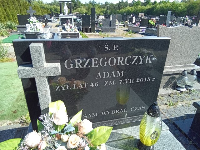Grób Adam Grzegorczyk
