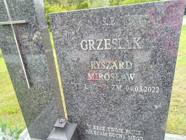 Grób Ryszard Grzesiak
