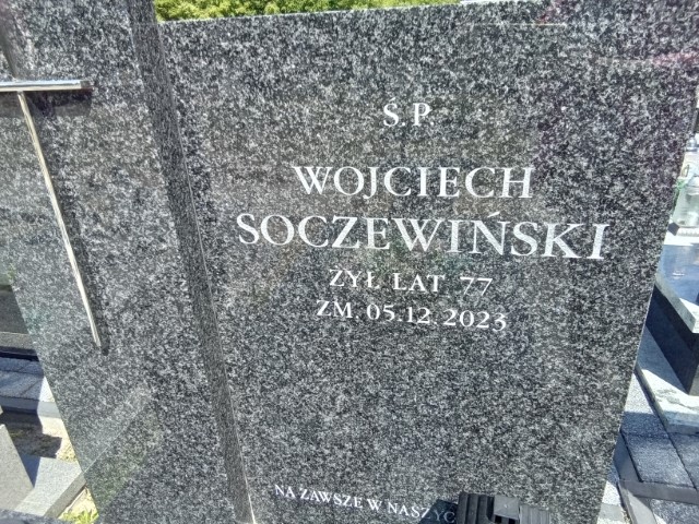 Wojciech Soczewiński 1946 Puławy - Grobonet - Wyszukiwarka osób pochowanych