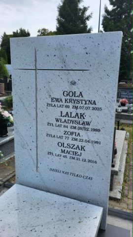 Grób Ewa Gola